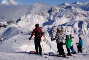 Skiing