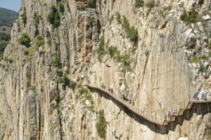 El Caminito del Rey dangerous hike
