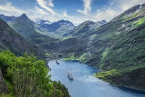 Norwegian Fjords Sailing Route